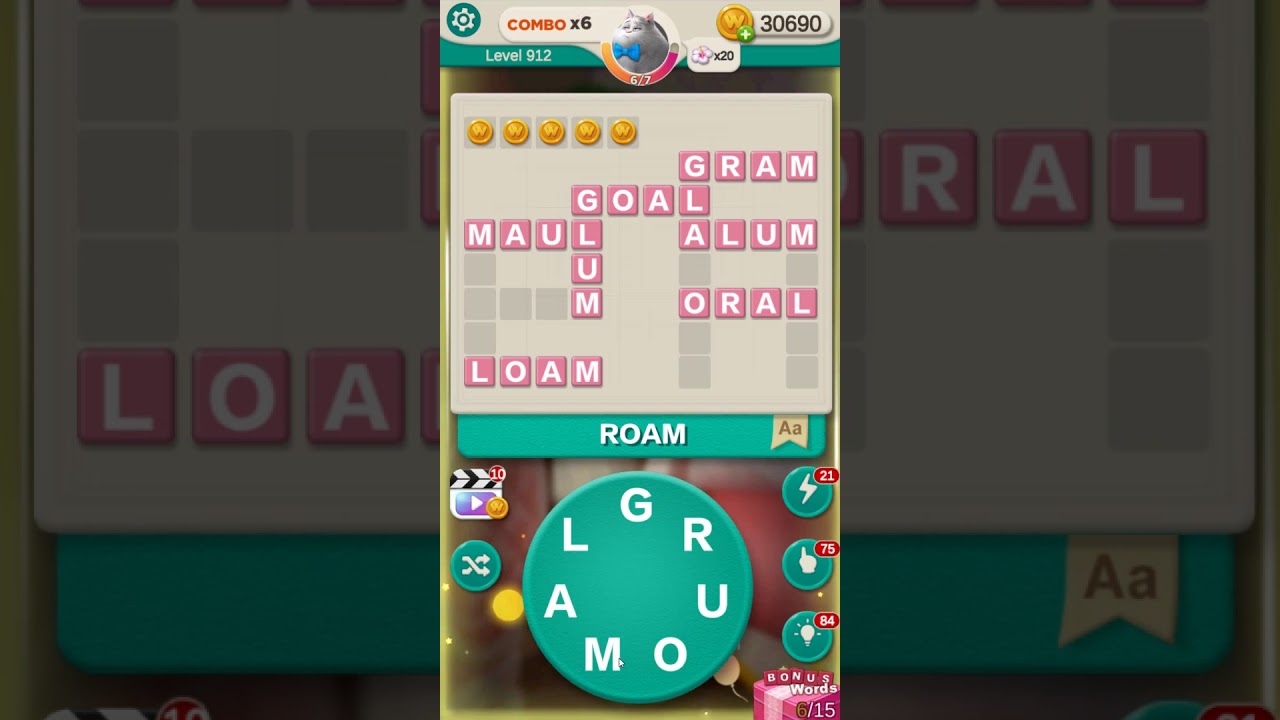 WORD VILLAS level 912