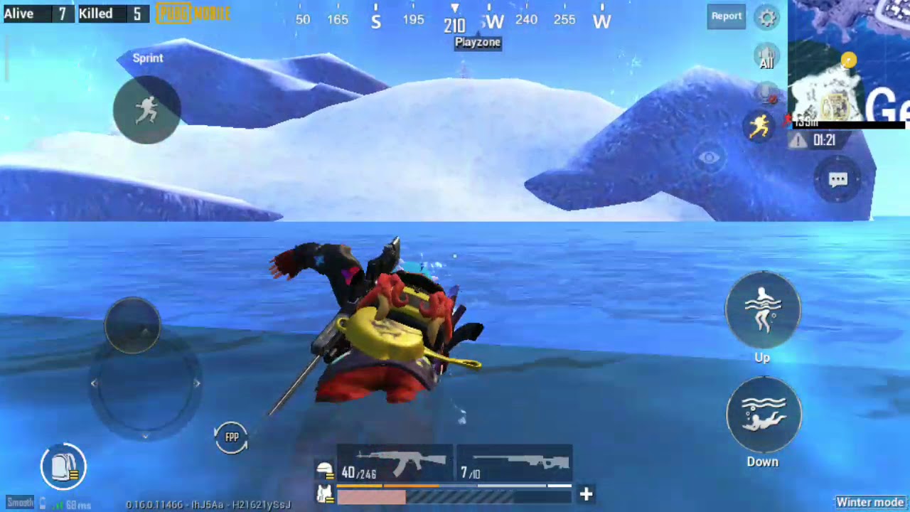 Rarest PUBG Mobile Zone at Ice Spawn Island || Last Zone at Ice Spawn Island PubG Mobile 