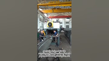 Horizontal Cardboard Baler