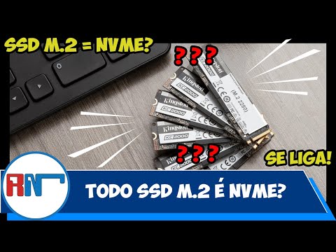 Vídeo: Todos os SSDs são NVMe?