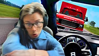 BeamNG but your dad's a reckless driver