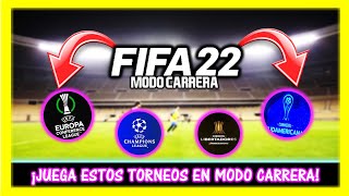 COMO JUGAR LA CHAMPIONS, CONFERENCE LEAGUE y LIBERTADORES con EQUIPOS MEXICANOS en FIFA 22