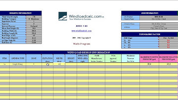 WindLoadCalc Walls Video