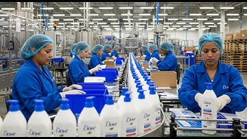Inside the Dove Shampoo Factory – How Millions of Bottles Are Made Each Year