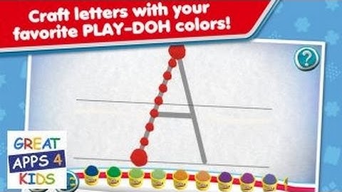 Play Doh Create ABCs | Educational ABC App for Kids