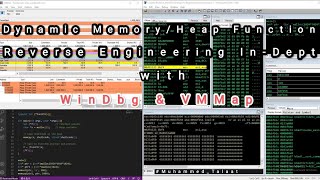 2.Dynamic Memory / Heap Functions - Reverse Engineering In-Depth with WinDbg & VMMap