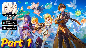 Genshin Impact Gameplay Walkthrough Part 1 - Embarking on an Epic Adventure! (iOS, Android)