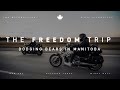 Freedom Trip 2020 Ep #3: Crossing Canada 5,000KM On Motorcycles | Manitoba + Bear On Highway