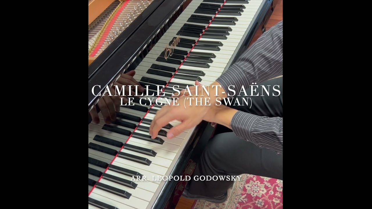Congyu Wang plays Saint Saëns - Le Cygne (The Swan) - Arr. Godowsky