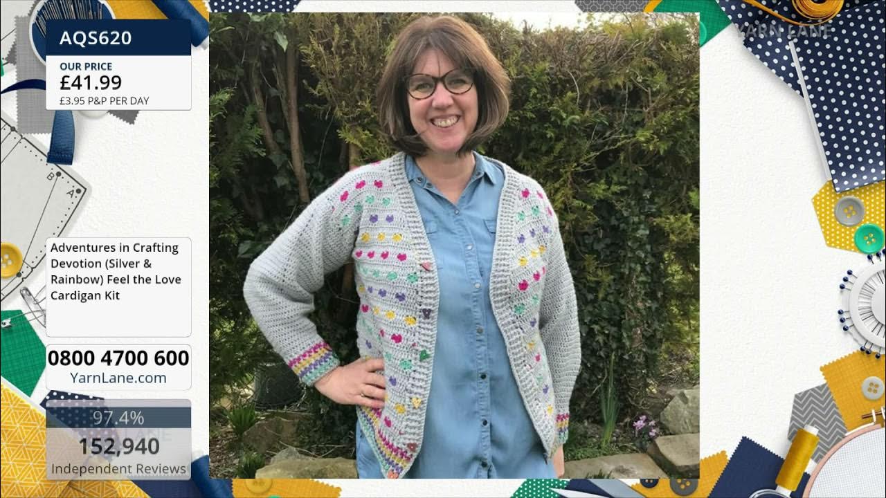 Yarn Lane16/02/2022Sam Sabido on Yarn Lane with her latest design, the "Feel The Love