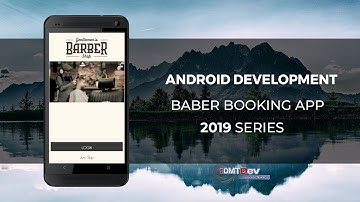 Android Development Tutorial - Barber Booking App part 1 Authenticate User