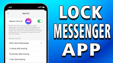 How To Lock Your Messenger App | Enable App Lock On Facebook Messenger