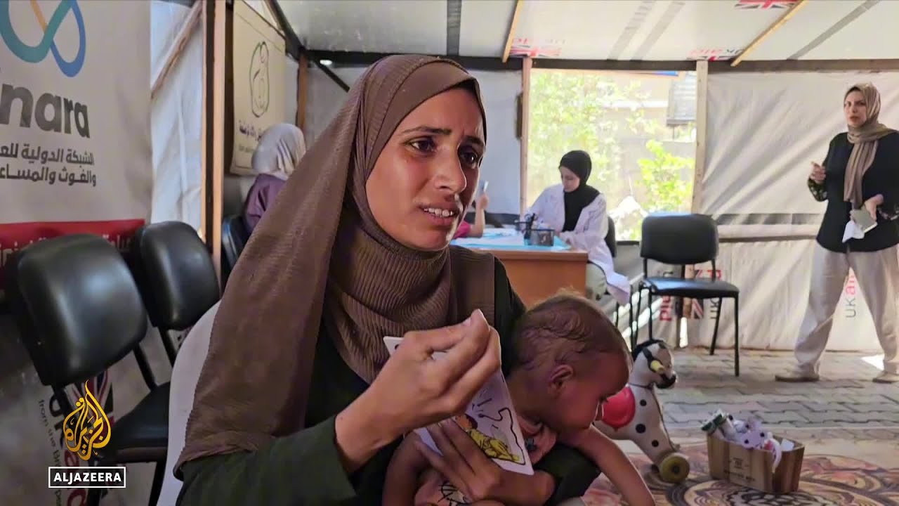 الأمهات في غزة يكافحن من أجل الحفاظ على حياة أطفالهن.