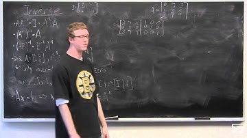 Matrices: Inverse of a 2x2 and 3x3 Matrix