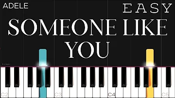 How do you play someone like you on keyboard easy?