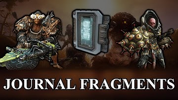 Warframe -  Encrypted Journal Fragments (All Hidden Messages)