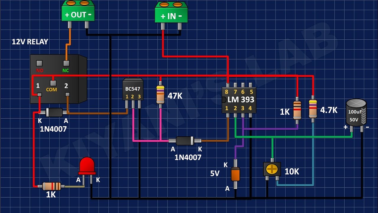 How to Make 12V Battery Protection Circuit - YouTube