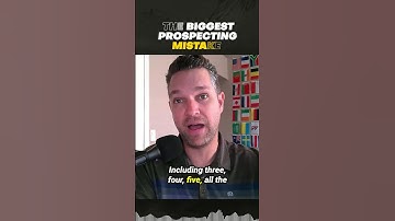 Biggest Prospecting Mistake #saas #salestraining #software #trending