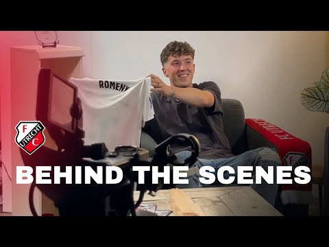 Achter de schermen bij presentatie OLE ROMENY 👀 | BEHIND THE SCENES