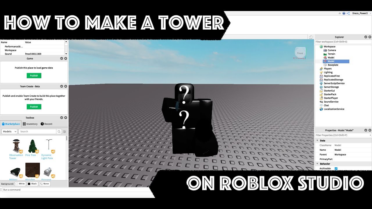 Скрипты роблокс tower defense. РОБЛОКС студио. Roblox Studio Explorer. Башня в РОБЛОКС студио. РОБЛОКС студио лого.