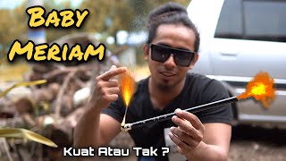 Meriam Paling Kecik Yang Aku Pernah Buat ..Experiment Ni Jadi Atau Tak?