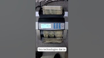 bundle bank note counting machine #trending #countingdevice #viralvideo #machine
