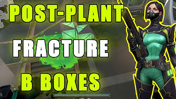 Viper Post-Plant Snake Bites Lineups FRACTURE (B Boxes) - Valorant Lineups