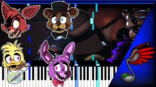 [FNAF SONG] CK9C - Trust Me (Piano Tutorial by Danvol) - Synthesia HD chords