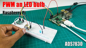 How to PWM an LED bulb using a Raspberry Pi board
