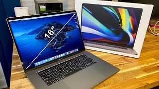 Quick unboxing and first look at the 16" macbook pro. impressions a
comparison with an older 15" 2017 full review to follow in a...