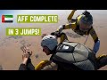 AFF Complete in 3 Jumps!