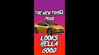 toyota finally made the prius cool!!