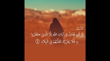 القرآن الكريم سورة غافر ياسر الدوسري #القرآن_الكريم #راحة_نفسية #اكسبلور آيات بينات