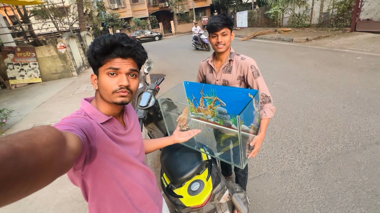 Vlogging - day 74 || Kanch ka fishtank girte girte bach gaya😱