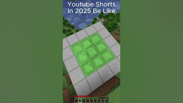 Minecraft youtube shorts in 2025 be like #minecraft #shorts