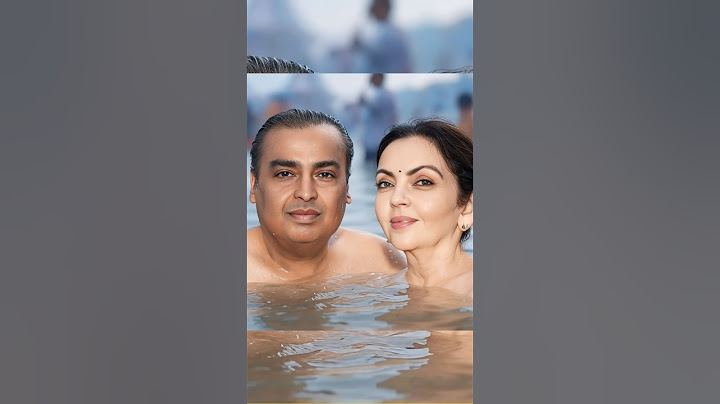मुकेश अंबानी नीता अंबानी के साथ पहुंचे महाकुंभ | Mukesh Ambani's Nita Ambani in Prayagraj #nitambani