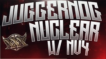 MY FIRST JUGGERNAUT NUCLEAR W/NV4 IN INFINITE WARFARE ! BEST CLASS SETUP FOR NV4!