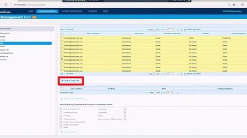 UMP 365 bulk edit set call forward settings