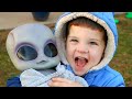 Caleb's Exciting Adventure with a Baby Alien from Outer Space 👽