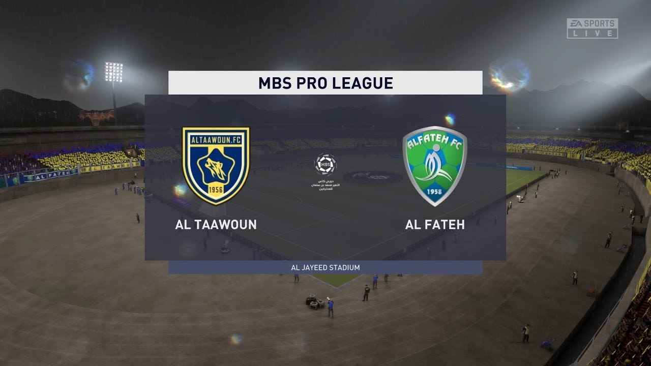 Al Taawon vs Al Fateh | Saudi Pro League | Live Score Watch Along Fifa ...