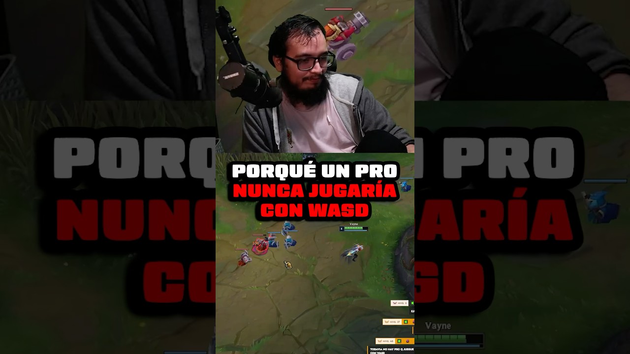 Porqué un PRO NUNCA jugaría con WASD