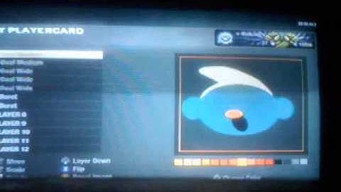 Black Ops - Smurf Emblem !!