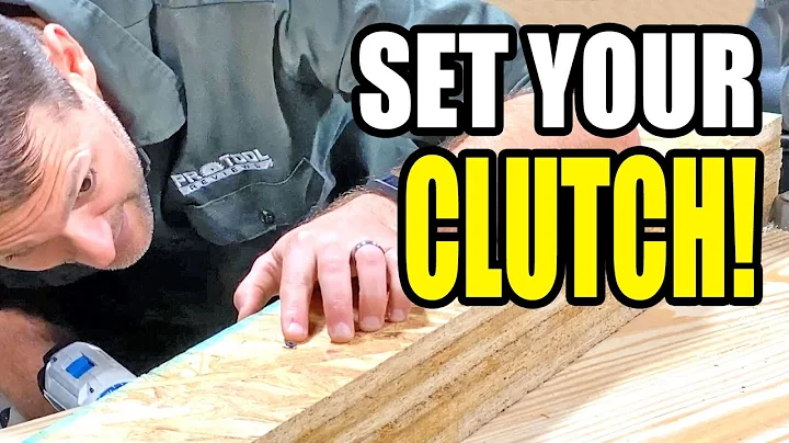 How to Use Drill Clutch Settings