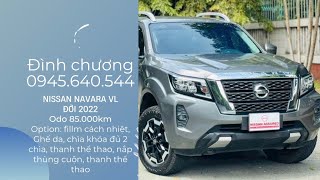 Nissan Navara 2 cầu, bản VL, Đời 2022, 7xx (x nhỏ)