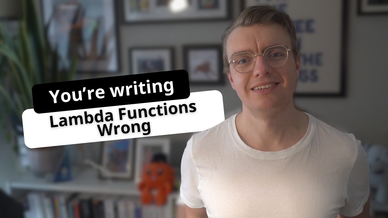 Stop Writing Unmaintainable Lambda Functions in .NET - YouTube