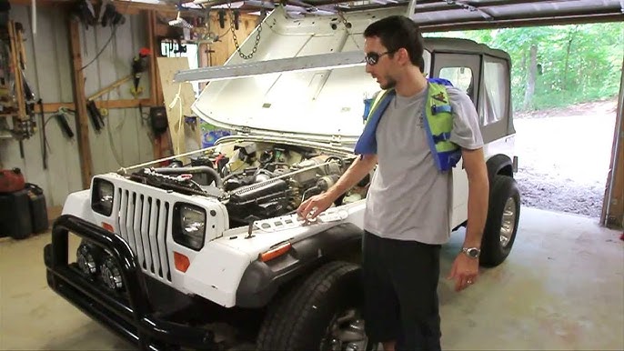 Jeep Wrangler Exhaust Manifold Replacement - YouTube