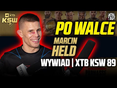 Marcin HELD po KSW 89: "Nie jest fajnie, ale mam jeszcze 4 walki żeby zdobyć pas"