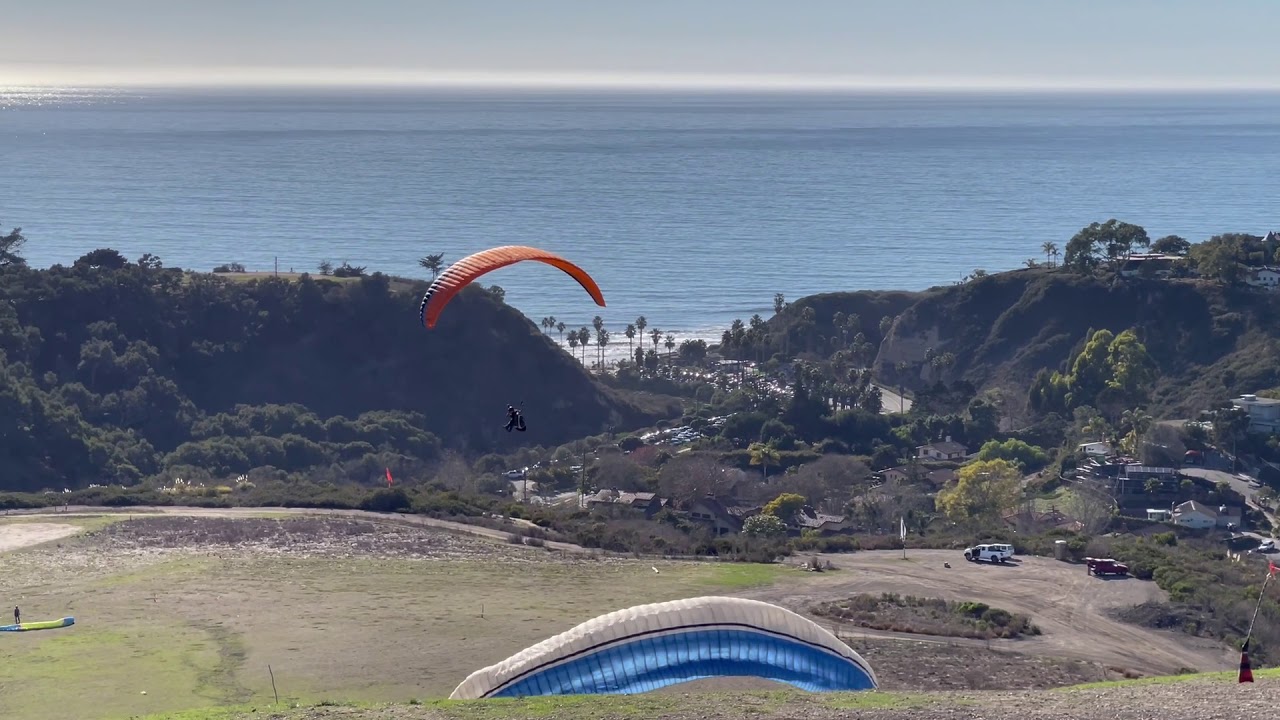 Visiting Santa Barbara - Elings Park Eagle Paragliding