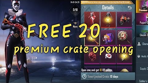 20 FREE CRATE OPENINGS! - New Premium Crates!|QUEEN OF WRATH SET|