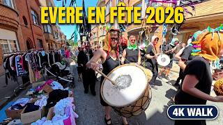 Evere en Fête 2026: Giant Puppets &amp; Time Capsule Ceremony | Brussels Walking Tour #brussels #evere